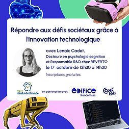 Répondre aux défis sociétaux grâce à l'innovation technologique