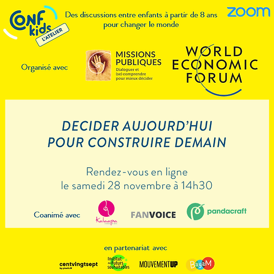 Decider aujourd'hui pour construire demain