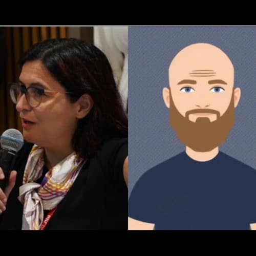 Sandra Patino et Nicolas Lepescheux